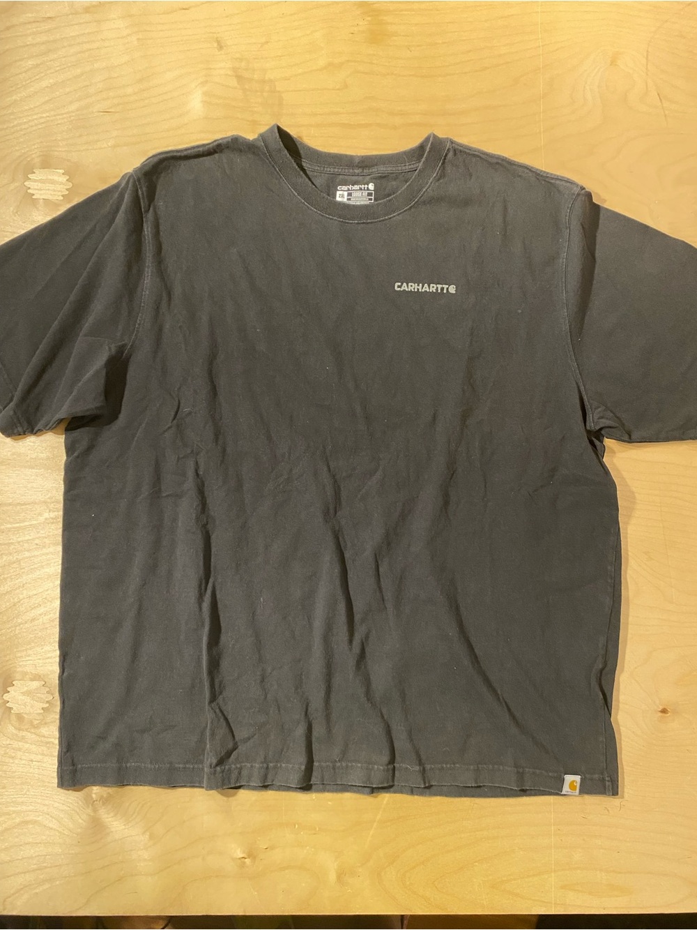 Carhartt Black Short Sleeve Logo Tee 2XL (U)